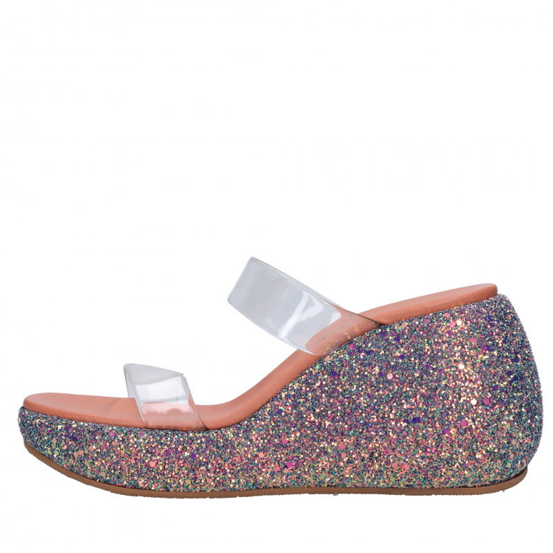 Mehrfarbige Schuhe mit Absatz von Casadei