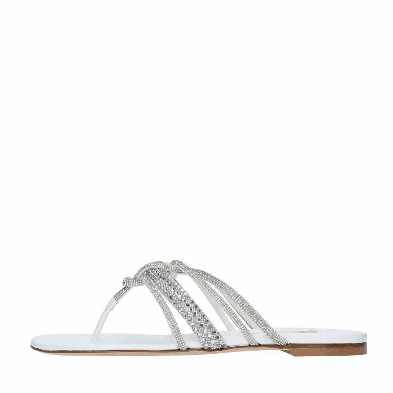 Casadei Kristallsandalen