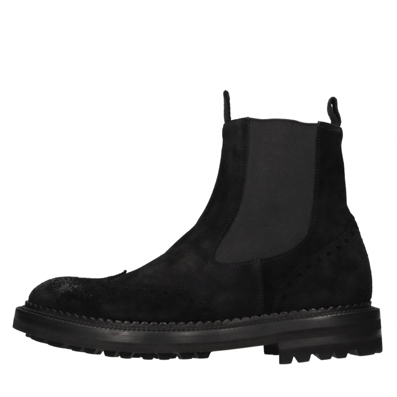 Green George Stiefel schwarz