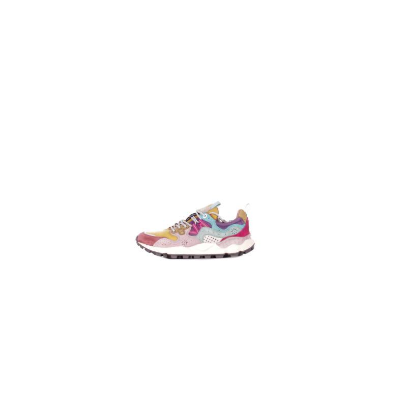Flower Mountain Rosa gelbe Sneaker