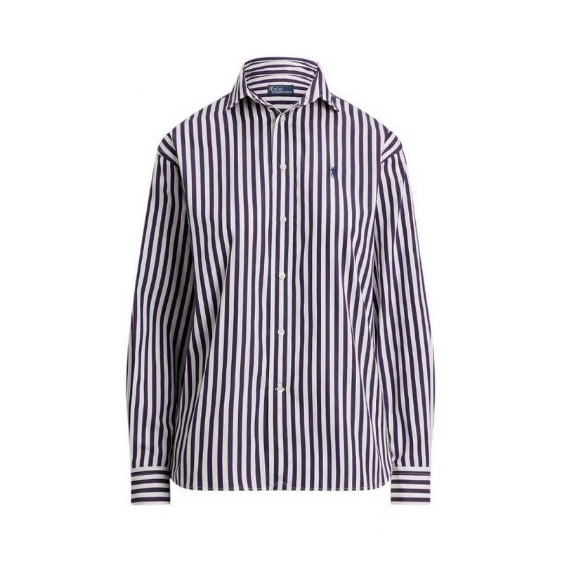 Ralph Lauren Hemden Lila/WeiB