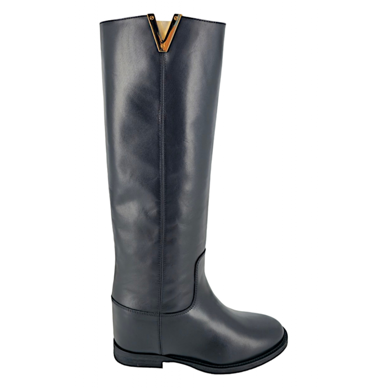 Via Roma 15 Stiefel schwarz
