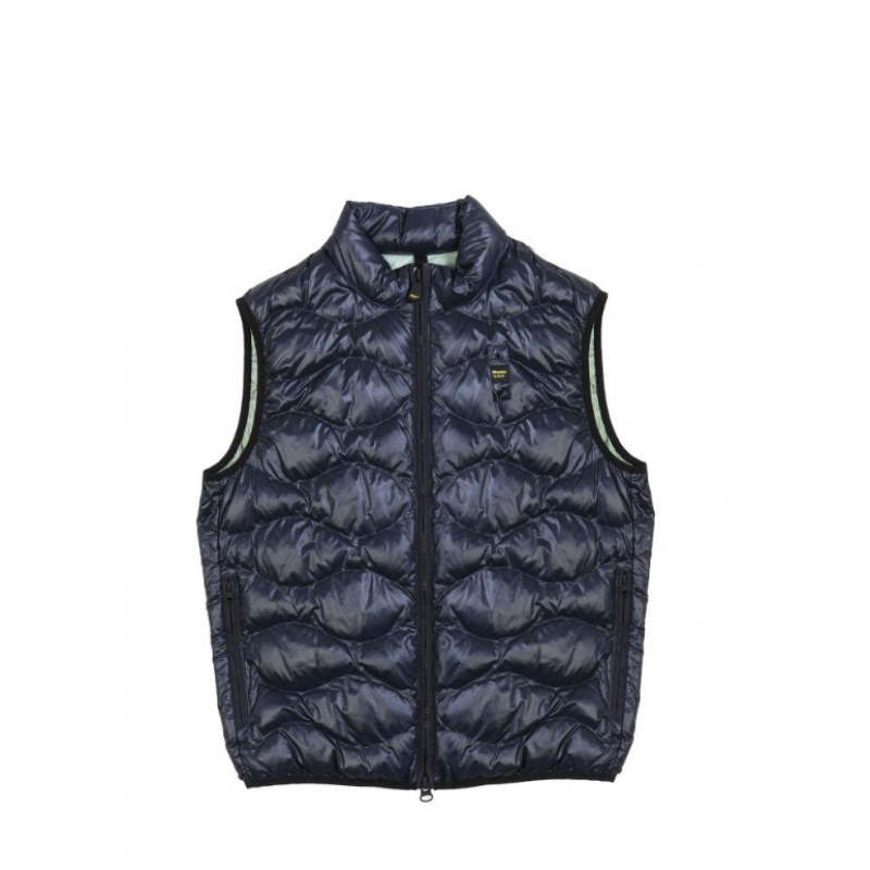 Blauer Blaue Jacken