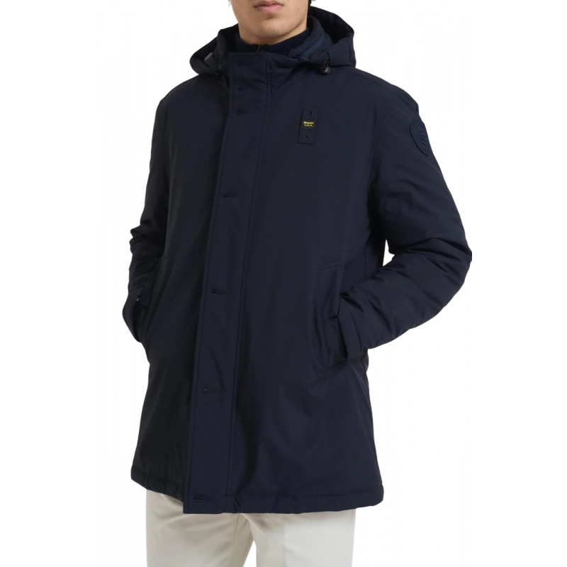 Blauer Blaue Jacken