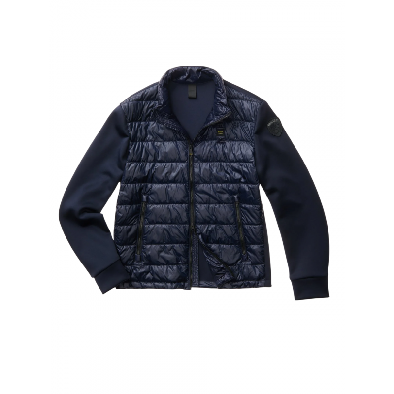 Blauer Blaue Jacken