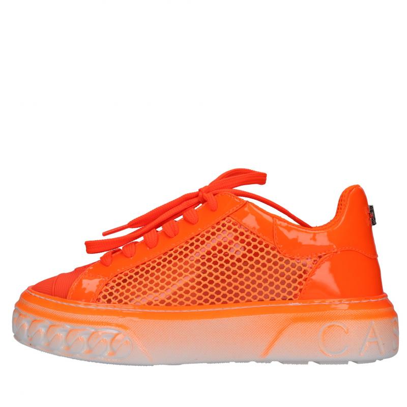 Casadei Orange Turnschuhe
