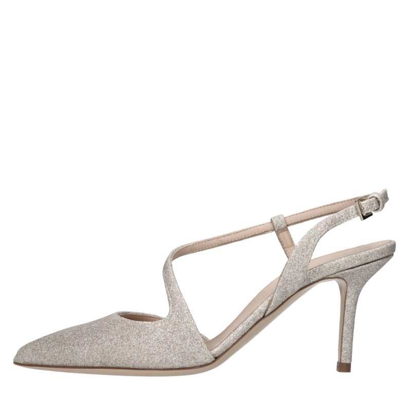 Ninalilou Schuhe mit Silber Absatz