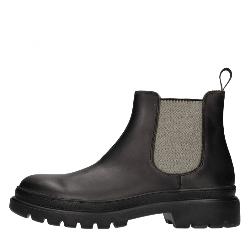 Frau Stiefel schwarz