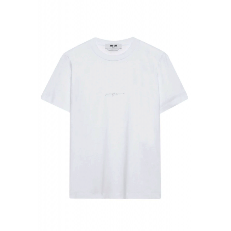MSGM WeiBes T-Shirt und Polo
