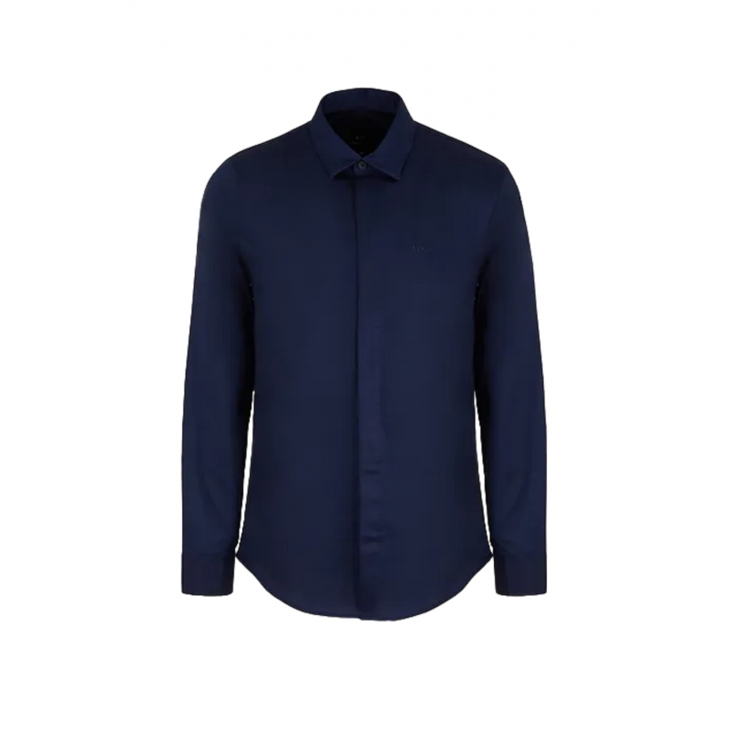 Armani Exchange Blaue Hemden