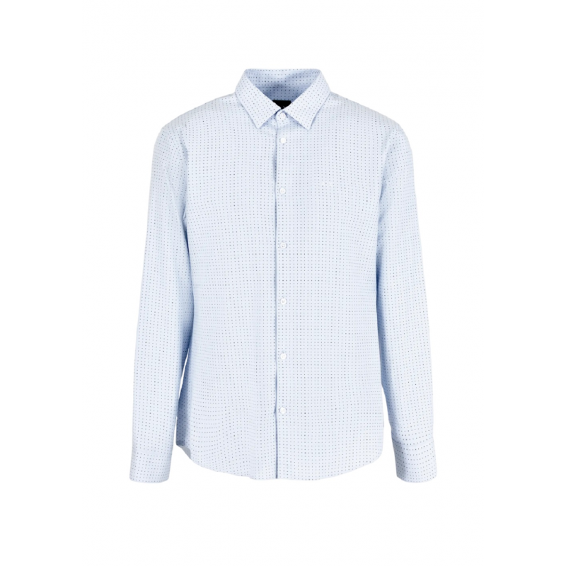 Armani Exchange Blaue Hemden