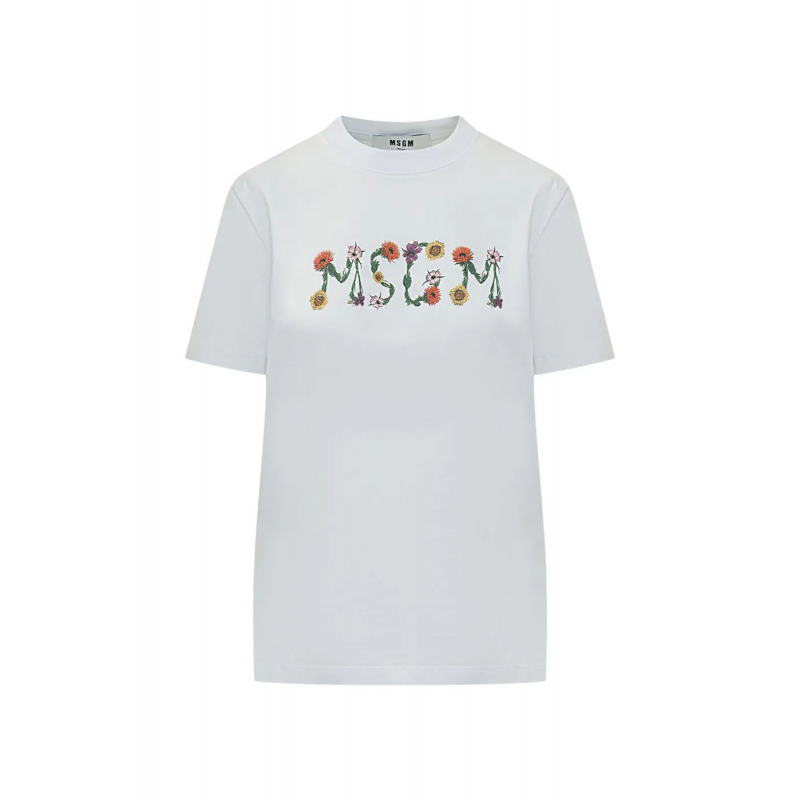 Msgm T-Shirt und Polo Bianco