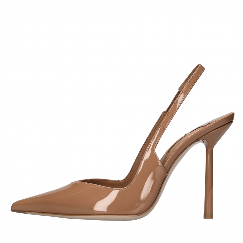 Le Silla Schuhe mit braunem Absatz