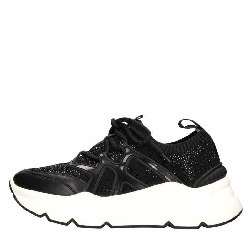 Emanuelle Vee Schwarze Sneaker