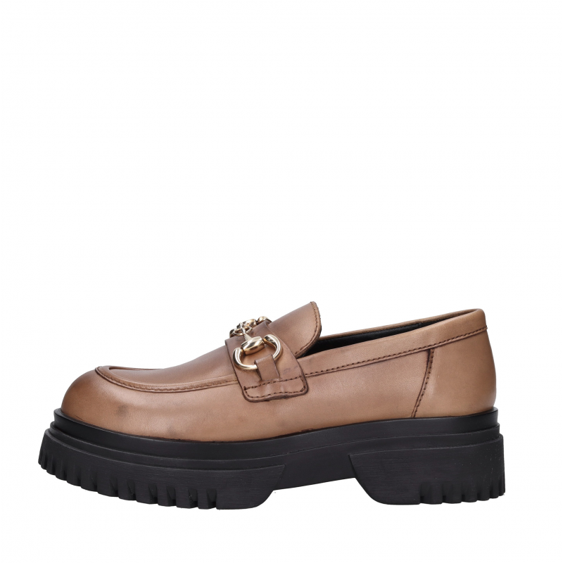 Emanuelle Vee Braune Halbschuhe