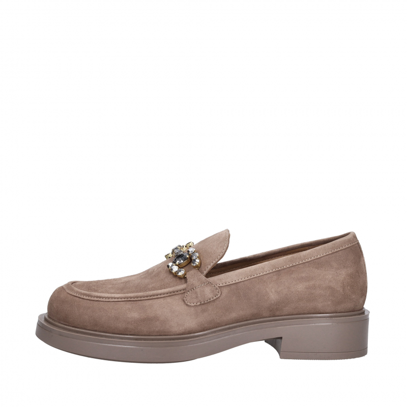 Emanuelle Vee Beige niedrige Schuhe