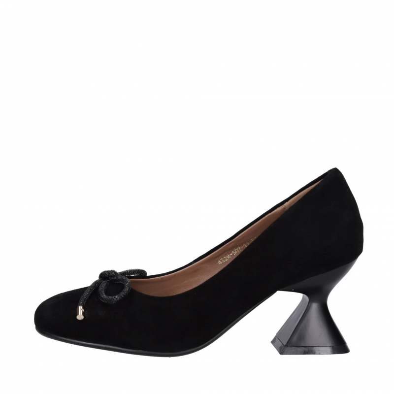 Emanuelle Vee Schwarze Schuhe mit Absatz