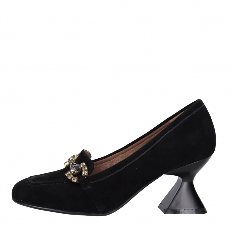 Emanuelle Vee Schwarze Schuhe mit Absatz