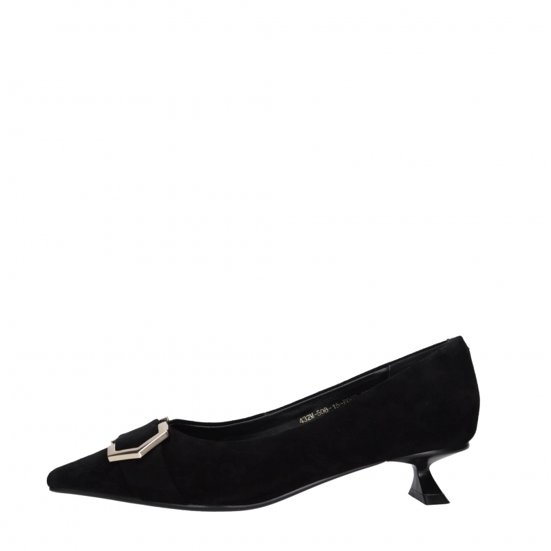Emanuelle Vee Schwarze Schuhe mit Absatz