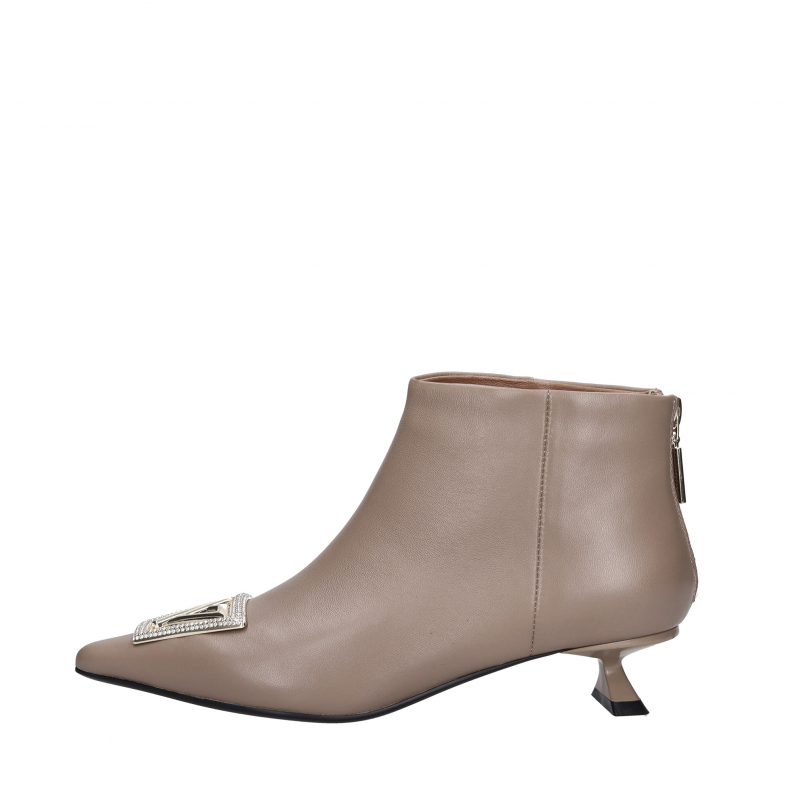 Emanuelle Vee Beige Stiefel