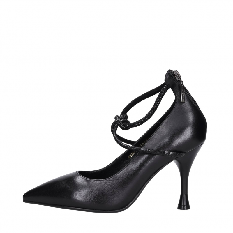 Emanuelle Vee Schwarze Schuhe mit Absatz