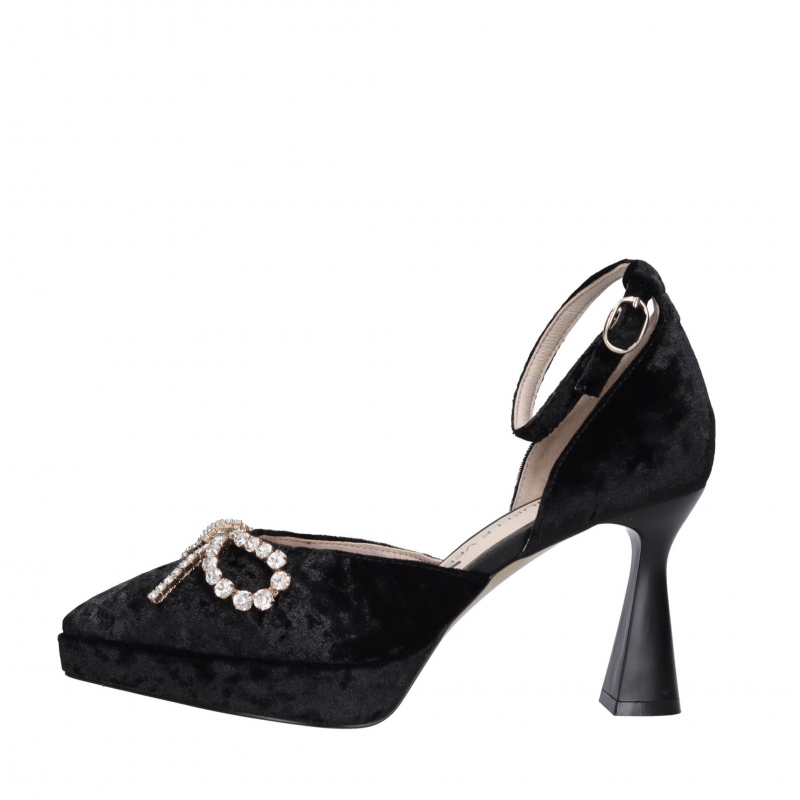 Emanuelle Vee Schwarze Schuhe mit Absatz
