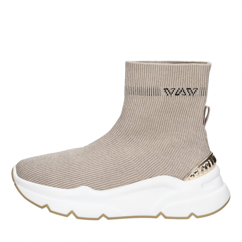 Emanuelle Vee Beige Sneakers