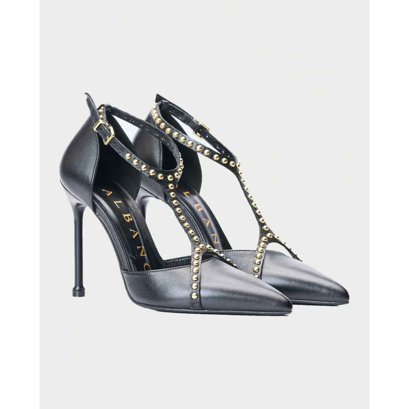 Albano Schuhe mit schwarzem Absatz