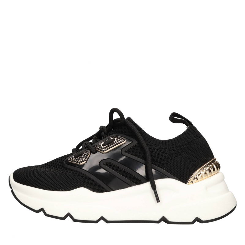 Emanuelle Vee Schwarze Sneaker