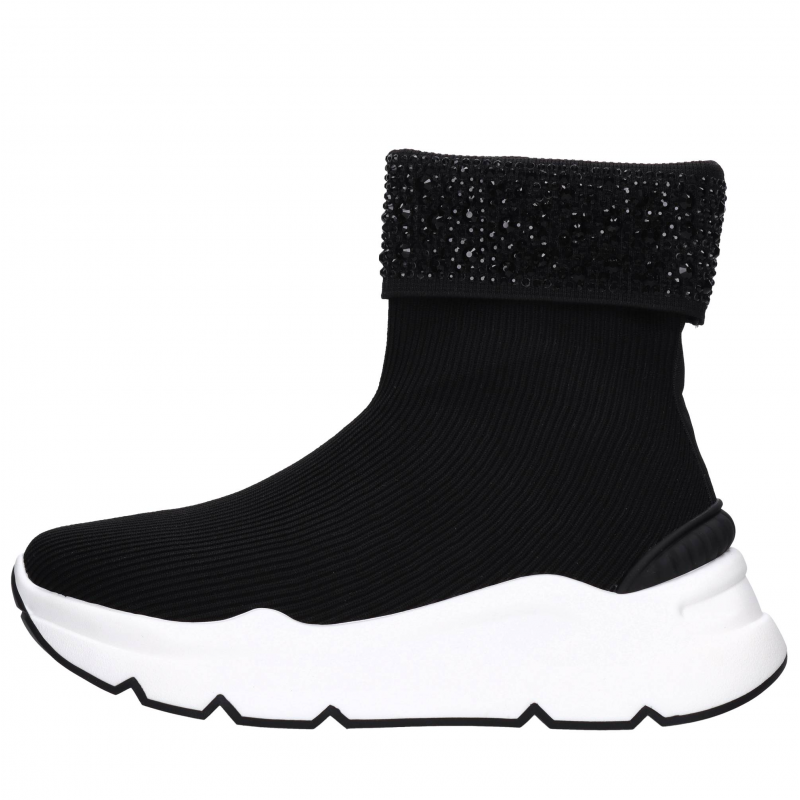 Emanuelle Vee Schwarze Sneaker