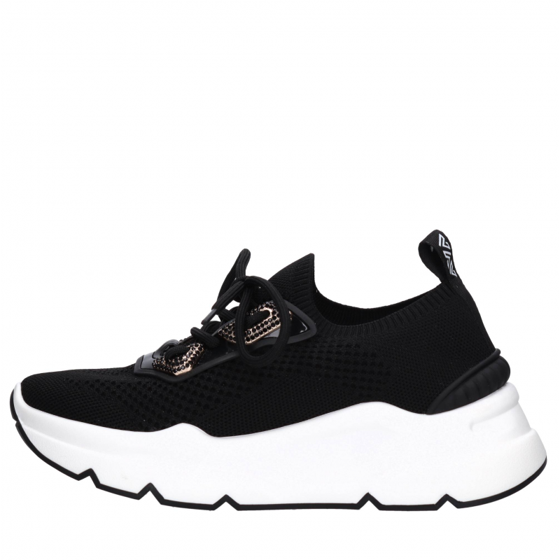 Emanuelle Vee Schwarze Sneaker
