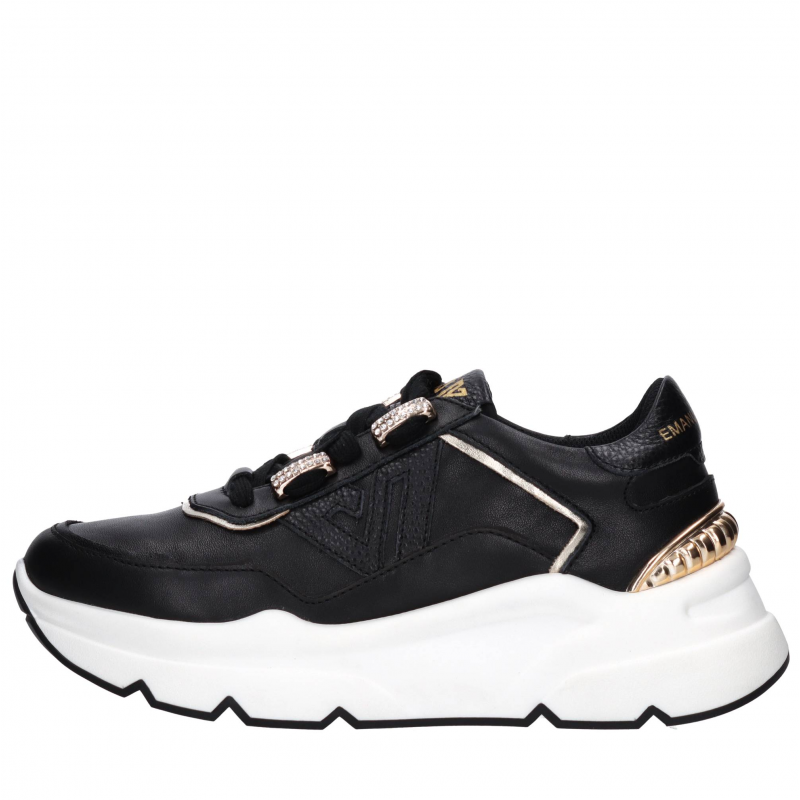 Emanuelle Vee Schwarze Sneaker