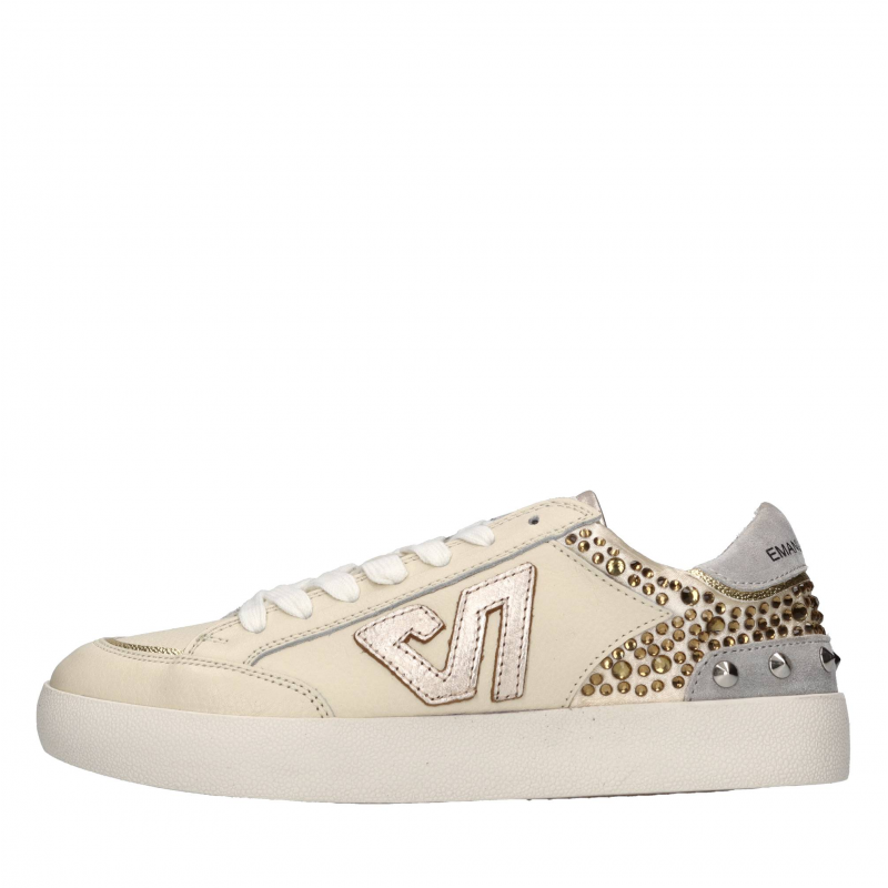 Emanuelle Vee Beige Sneakers