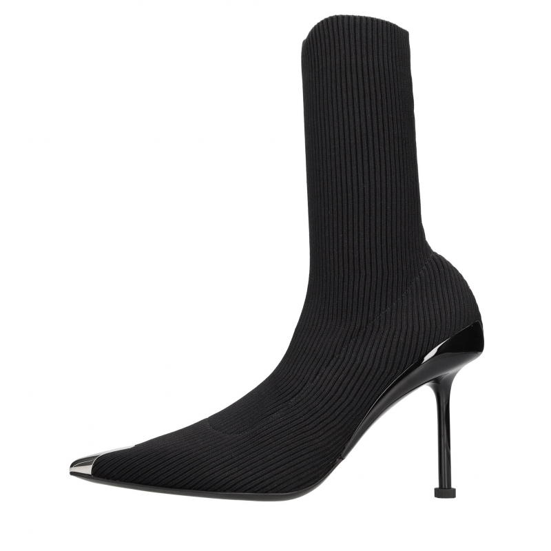 Alexander Mcqueen Stiefel schwarz