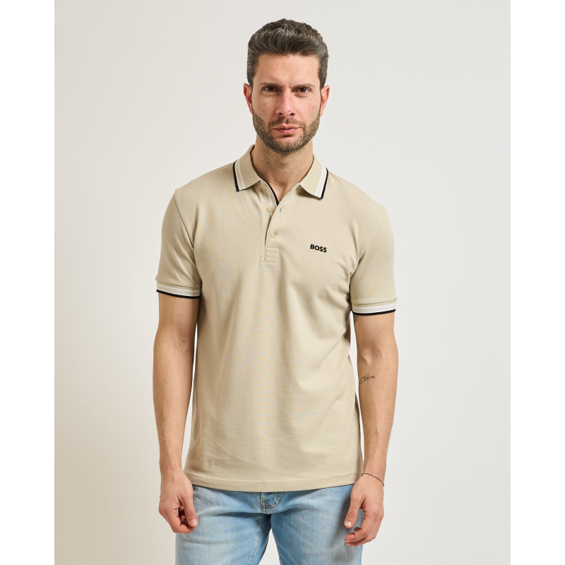 Boss T-Shirt und Polo Beige
