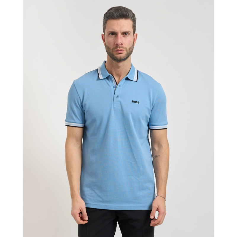 Boss T-Shirt und Polo Azzurro