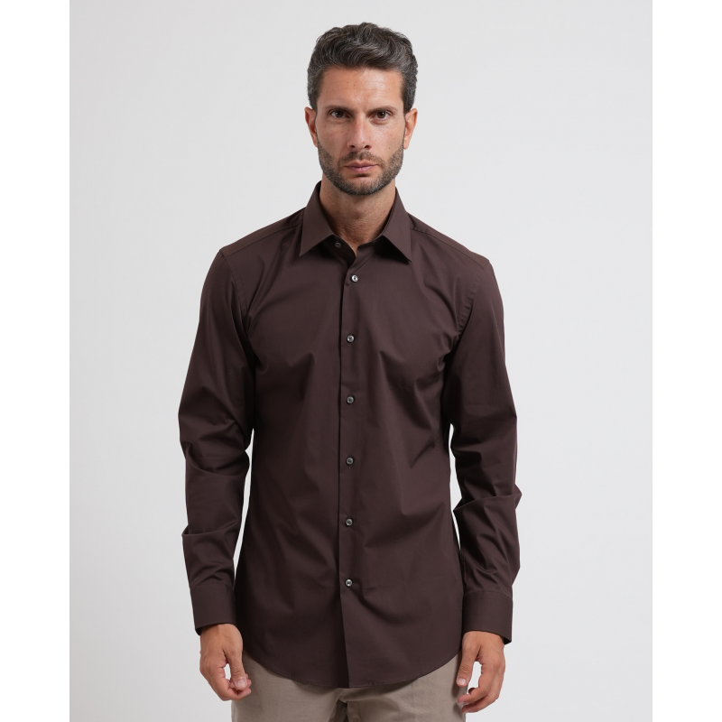Boss Shirts Braun