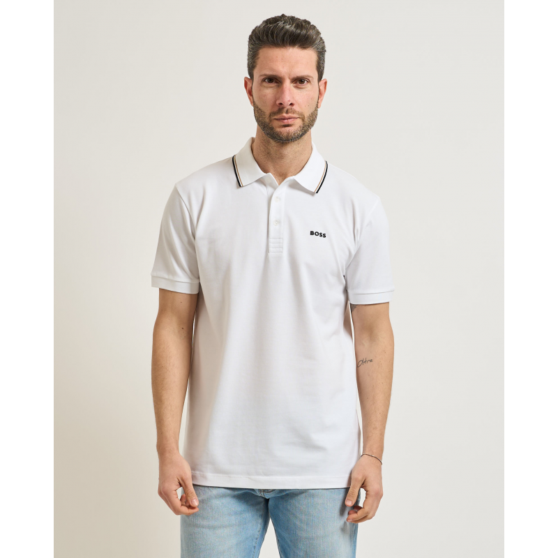 Boss T-Shirt und Polo Bianco