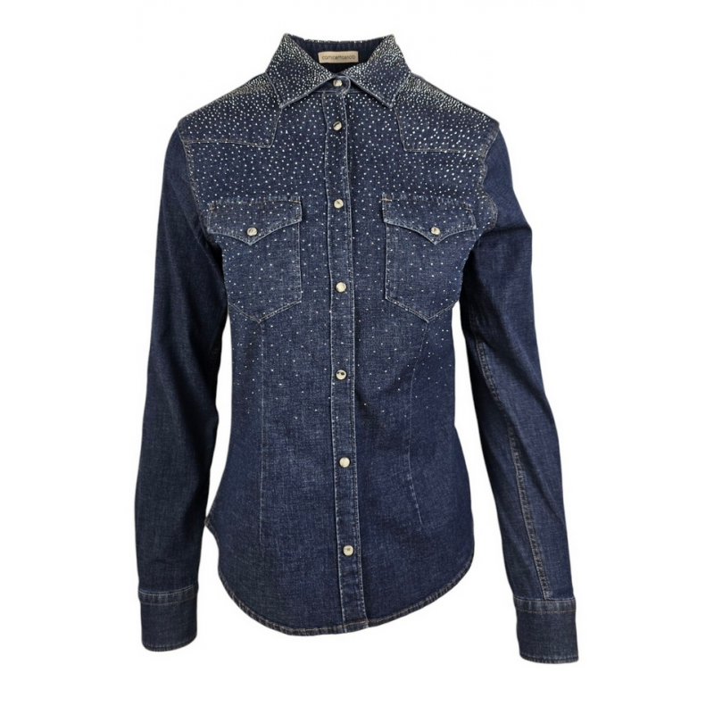 Camicetta Snob Shirts Denim mittel