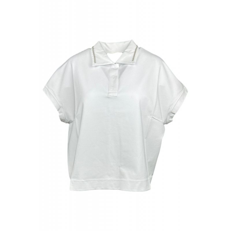D.exterior T-Shirt und Polo Bianco