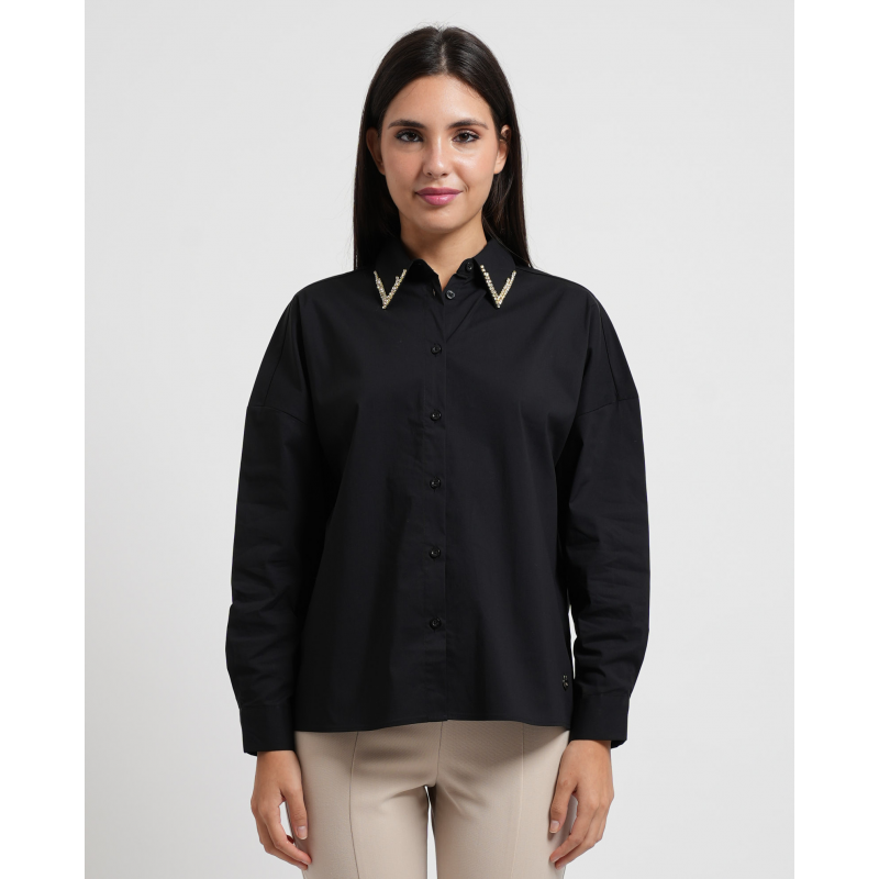 Denny Rose Shirts Schwarz