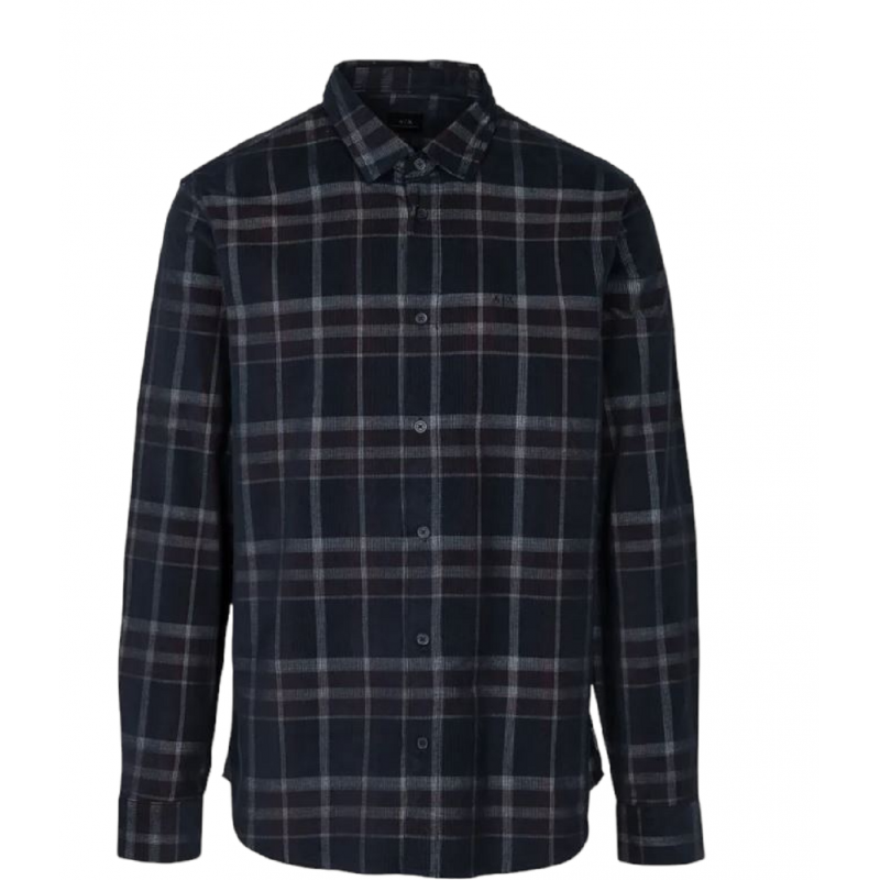 Armani Exchange Blaue Hemden