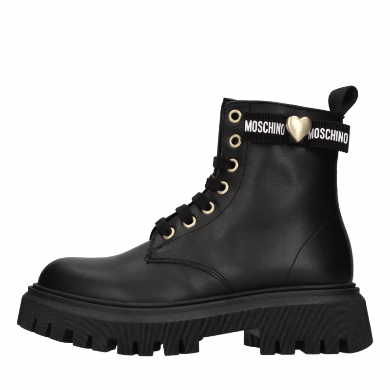 Moschino Stiefel schwarz