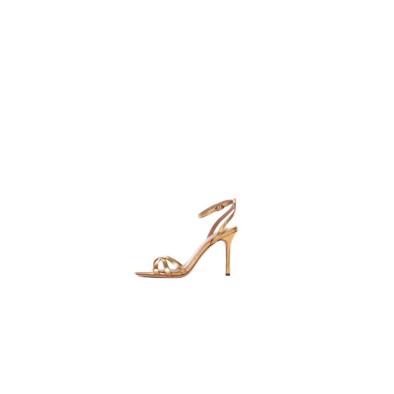 Ralph Lauren Gold Sandalen