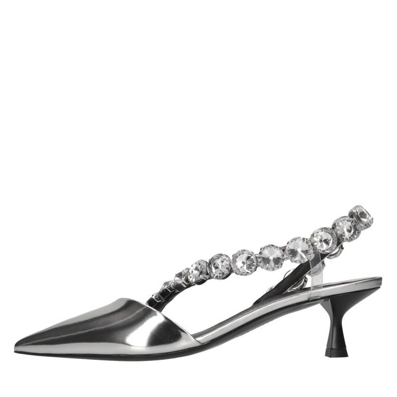 Stella Mccartney Schuhe mit Silber Absatz