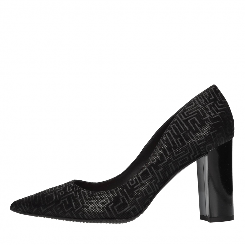 Bruglia Schuhe mit schwarzem Absatz