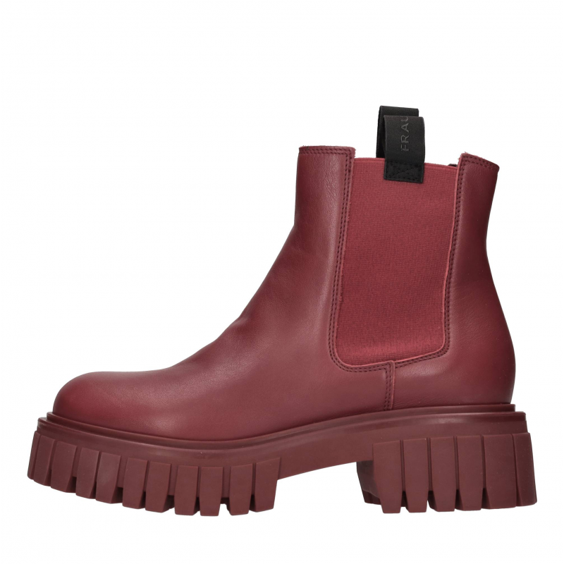 Frau Rote Stiefel