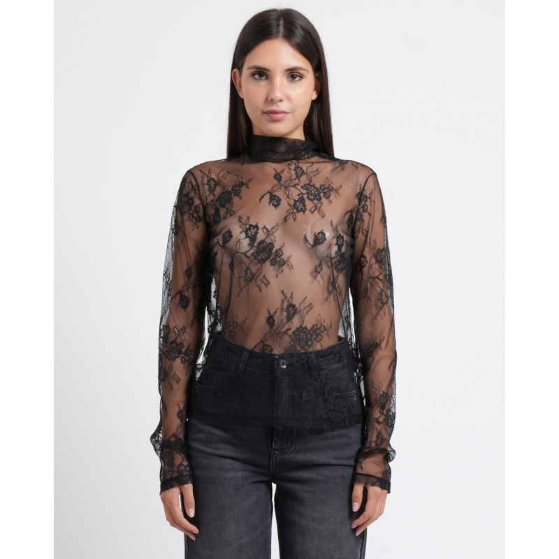 Patrizia Pepe Shirts Schwarz
