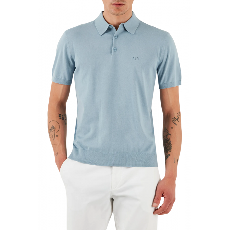Armani Exchange T-Shirt und Polo Azzurro