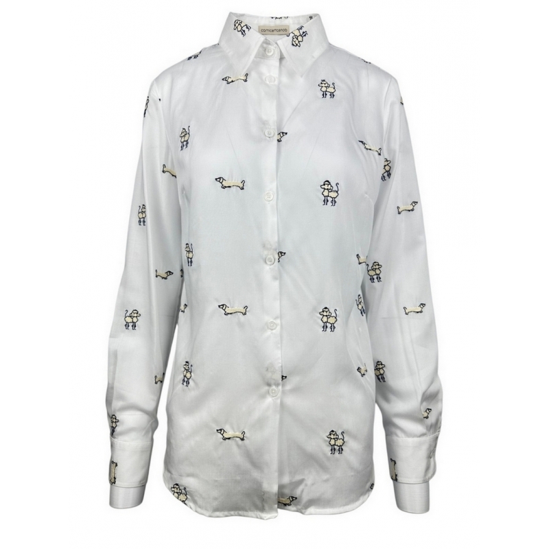 Camicetta Snob WeiBe Hemden